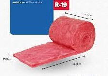 AIS0007 INSULACIÓN TÉRMICA R-19 9.29 M2 INSULACIÓN TÉRMICA R-19 9.29 M2 – Aislante de alto rendimiento para mayor eficiencia energética.