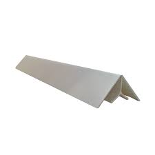 Esquinero Externo de PVC Color Blanco Machimbrado de 5.90 Metros.