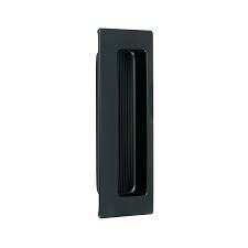JALADERA DE EMBUTIR RECTANGULAR SIN TAPA NEGRO 96MM J903