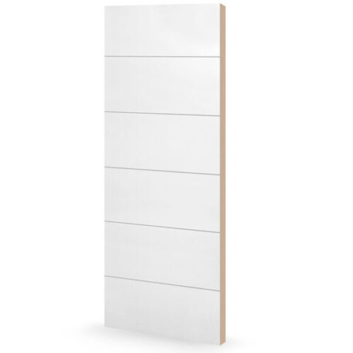 Puerta HDF Lucero Blanca