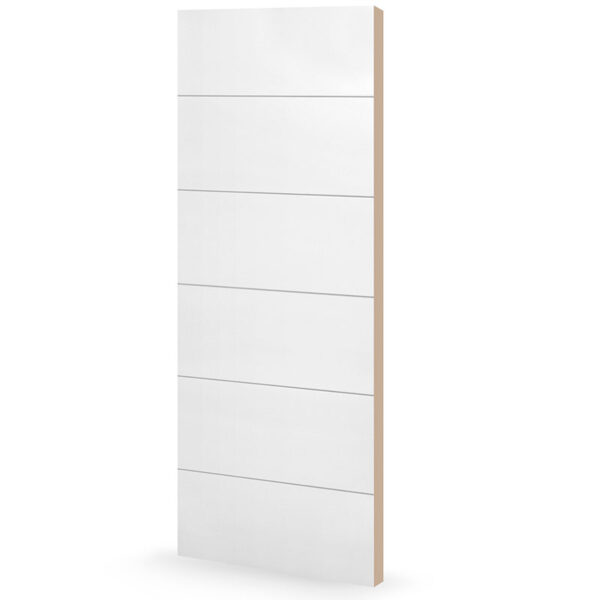 Puerta HDF Lucero Blanca