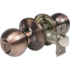 Llavín Fanal Pomo Bolton Bronce con Llave