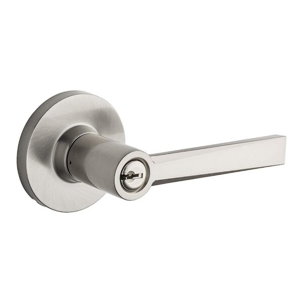 Llavín Kwikset Manija Westley Níquel Satinado