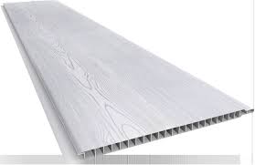 Tablilla PVC Blanco Madera HN-C-2502 – 25 cm x 6 mm