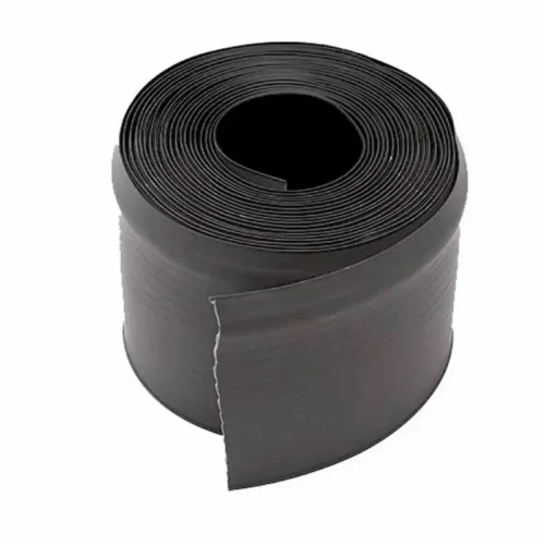 Zócalo fabricado en hule color gris de 4 pulgadas, resistente a impactos y humedad, recomendado para uso comercial y residencial. Zócalo de Hule Gris 4”